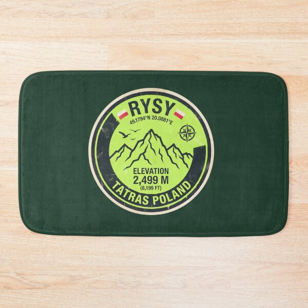 Item preview, Rysy Tatras Poland Highest Peak Elevation 2499m designed and sold by jeshands.