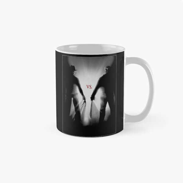Item preview, Freddy Vs Jason Silhouette Face Off Design designed and sold by baaderman.