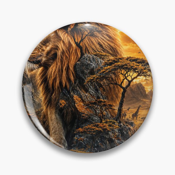 Item preview, AFRICAN LION  designed and sold by johnnyssandart.