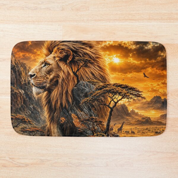 Item preview, AFRICAN LION  designed and sold by johnnyssandart.