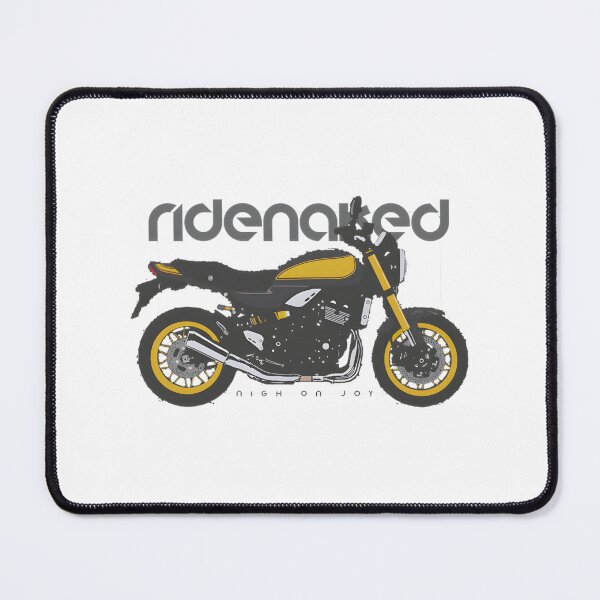 Item preview, Retro Yellow Sport Bike Aesthetic Minimalist Motorcyclist Graphic | Best Buy designed and sold by Mbarak Nafa.