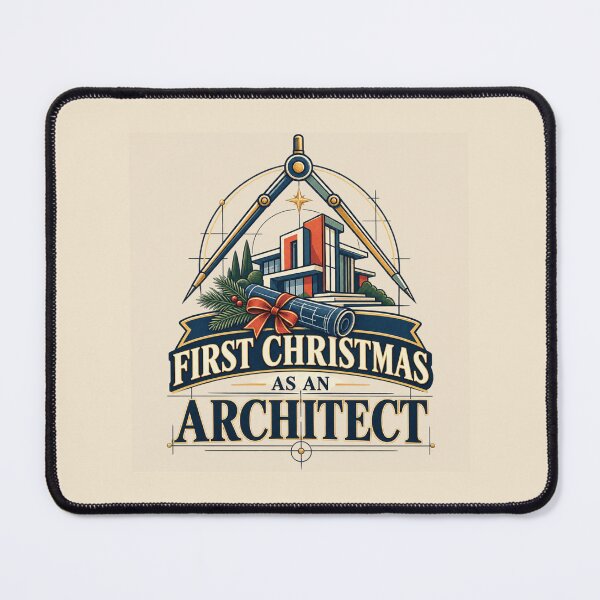 Item preview, First Christmas as an Architect – New Architect Christmas Gift designed and sold by astersgraphics.