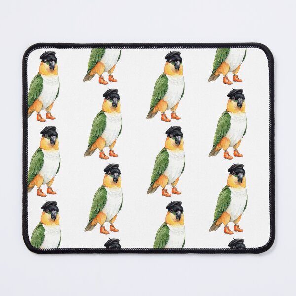 Item preview, Caique Parrot Beret designed and sold by Tiffany Roy.