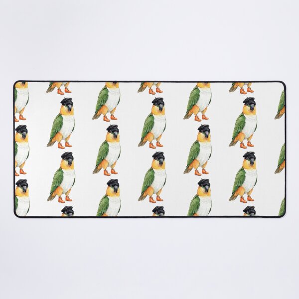Item preview, Caique Parrot Beret designed and sold by Roy & Tiffany.