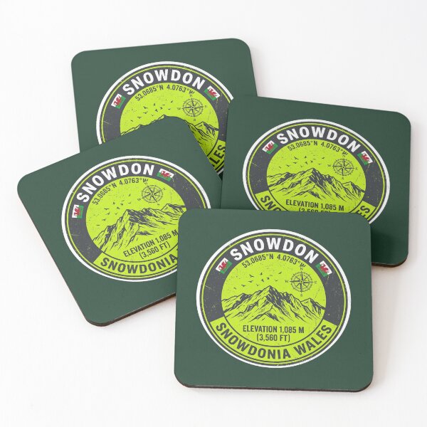 Item preview, Snowdon Yr Wyddfa Wales Mountain Elevation 1085m Snowdonia designed and sold by jeshands.