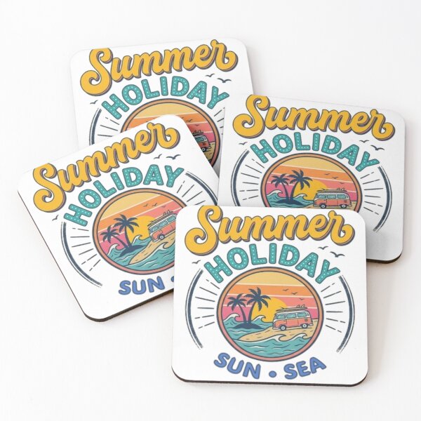 Item preview, Summer Holiday Retro Van designed and sold by Salma.Store.
