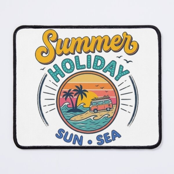 Item preview, Summer Holiday Retro Van designed and sold by Salma.Store.