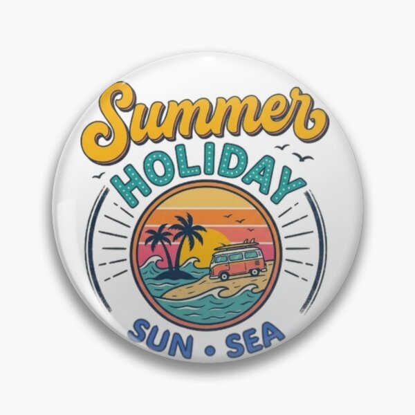 Item preview, Summer Holiday Retro Van designed and sold by Salma.Store.