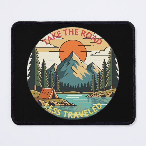 Item preview, Take The Road Less Traveled Adventure designed and sold by zebek-design.