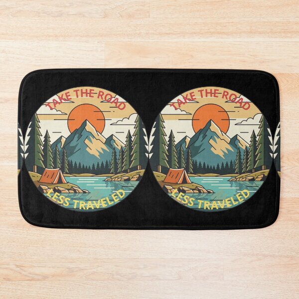 Item preview, Take The Road Less Traveled Adventure designed and sold by zebek-design.
