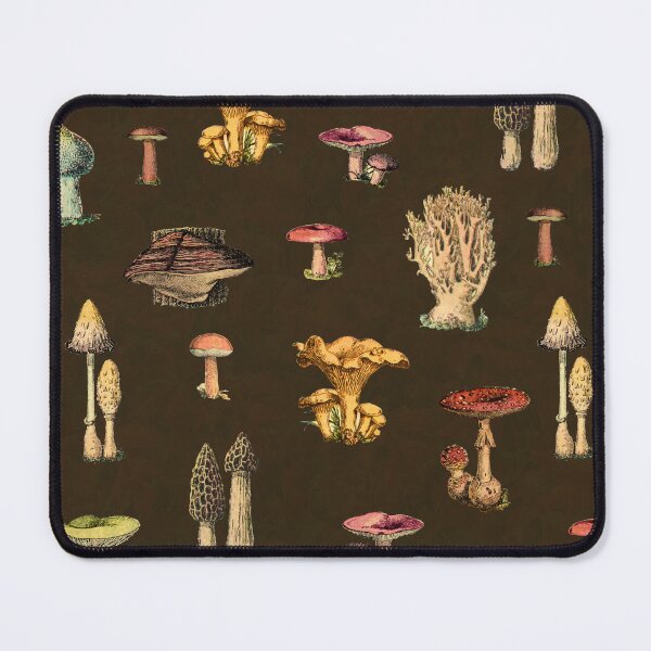 Item preview, Vintage Mushrooms Pattern designed and sold by paracosmix.