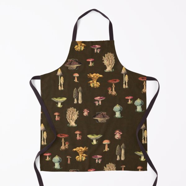 Item preview, Vintage Mushrooms Pattern designed and sold by paracosmix.