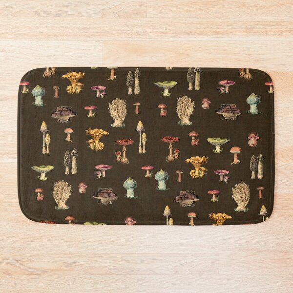 Item preview, Vintage Mushrooms Pattern designed and sold by paracosmix.