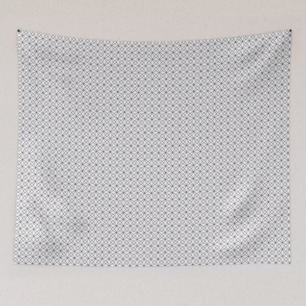 Item preview, Interlocking Curves on White designed and sold by KSimpson838.