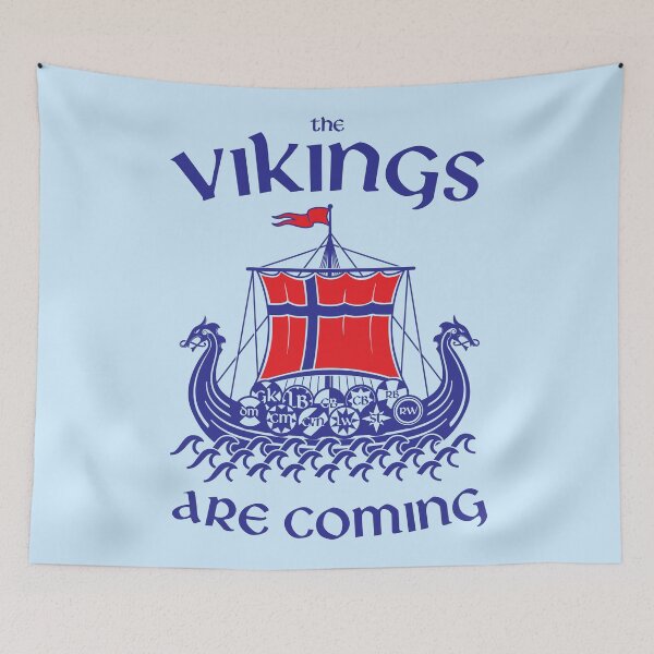 Item preview, The Vikings Are Coming. Norway Football designed and sold by BorysMano.