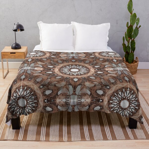 Item preview, Brown mandala pattern designed and sold by iRenza.