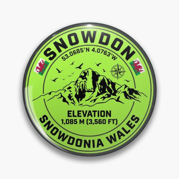 Item preview, Snowdon Yr Wyddfa Wales Mountain Elevation 1085m  designed and sold by jeshands.