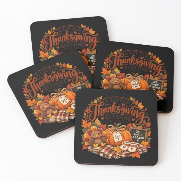 Item preview, Thanksgiving Pregnancy Announcement Baby On The Way Gift Fall Style designed and sold by Corvoria.