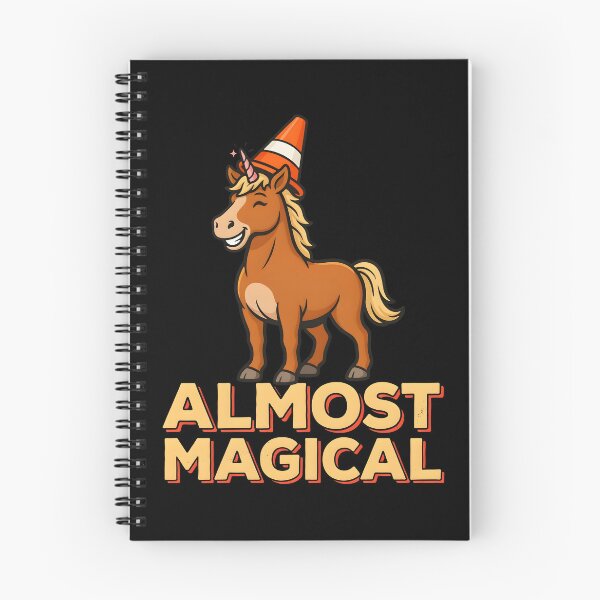 Item preview, Almost Magical Unicorn Humor Funny Horse Traffic Cone Hat designed and sold by Redgiant87x.