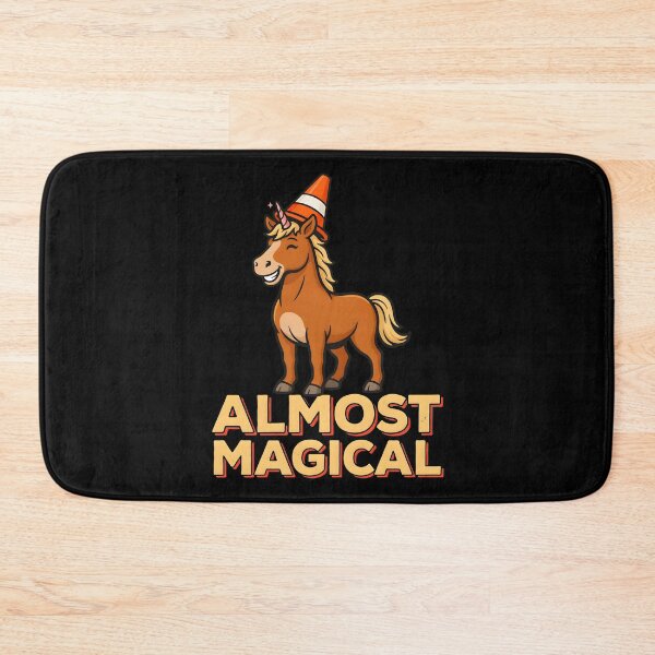 Item preview, Almost Magical Unicorn Humor Funny Horse Traffic Cone Hat designed and sold by Redgiant87x.