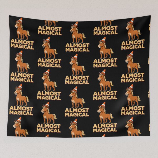 Item preview, Almost Magical Unicorn Humor Funny Horse Traffic Cone Hat designed and sold by Redgiant87x.