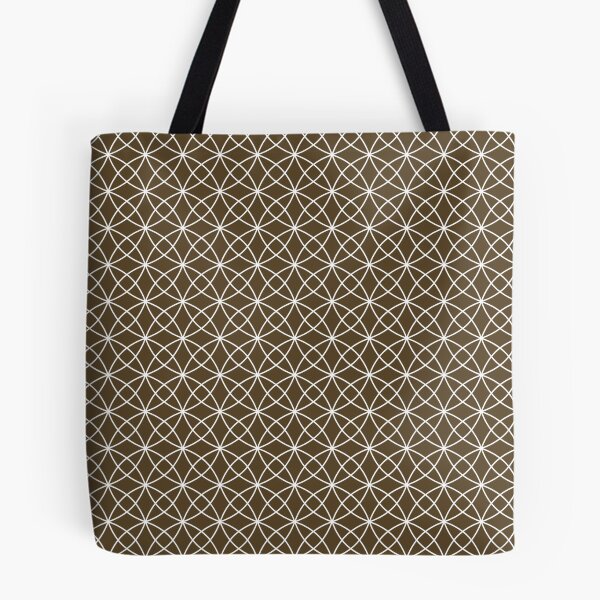 Item preview, Interlocking Curves on Dark Brown designed and sold by KSimpson838.