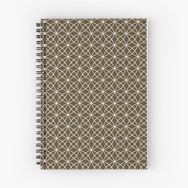 Item preview, Interlocking Curves on Dark Brown designed and sold by KSimpson838.