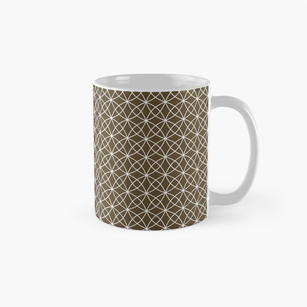Item preview, Interlocking Curves on Dark Brown designed and sold by KSimpson838.
