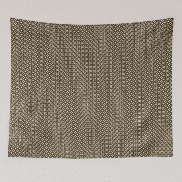 Item preview, Interlocking Curves on Dark Brown designed and sold by KSimpson838.