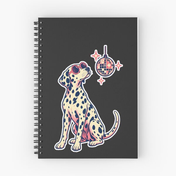 Item preview, Disco Dalmatian with Sunglasses – Retro 70s Risograph Dog Art designed and sold by Jaani-T.