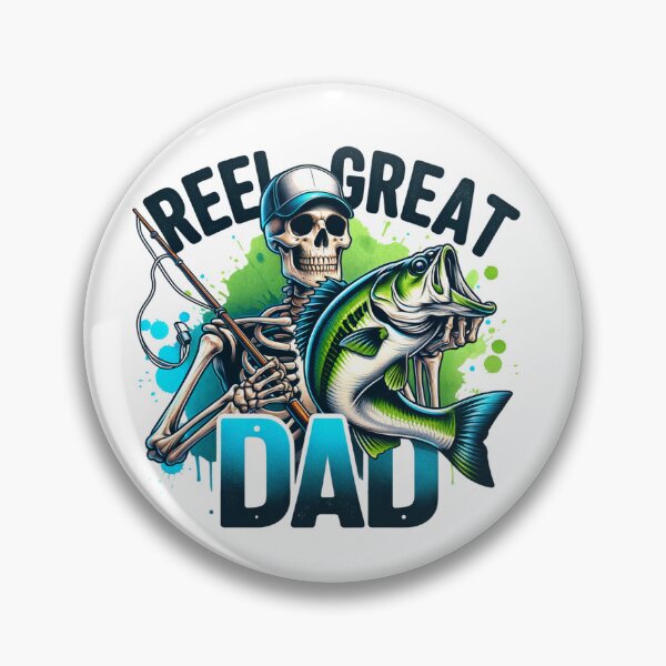 Item preview, Reel Great Dad Fishing Father Angler designed and sold by Polaris Bear.
