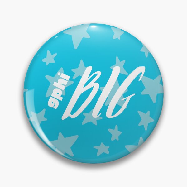 Item preview, Gphi big blue stars  designed and sold by sophie45rt.