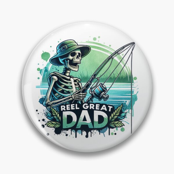 Item preview, Reel Great Dad Fishing Father Fisherman Angler Gift designed and sold by Polaris Bear.