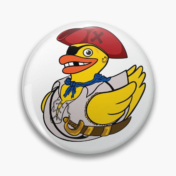 Item preview, Pirate Duck designed and sold by cluckyduck924.