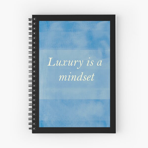 Item preview, Luxury is a mindset - Black background designed and sold by diamondqueenmindset.