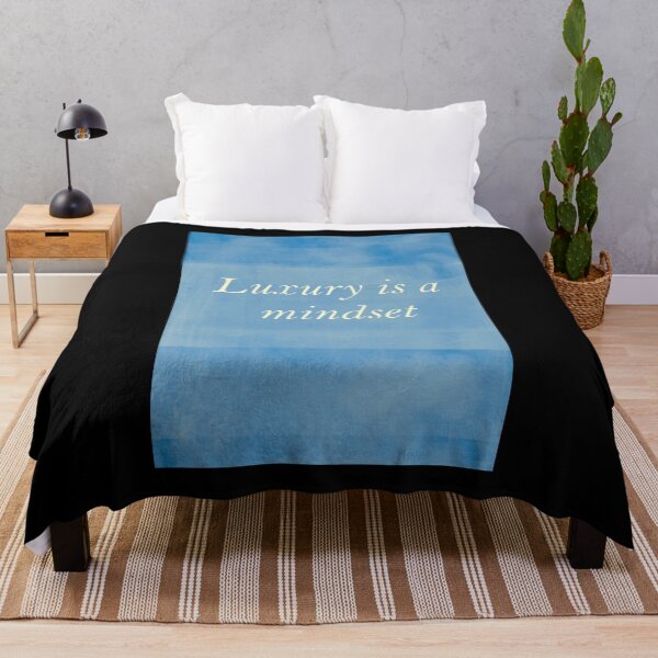Item preview, Luxury is a mindset - Black background designed and sold by diamondqueenmindset.