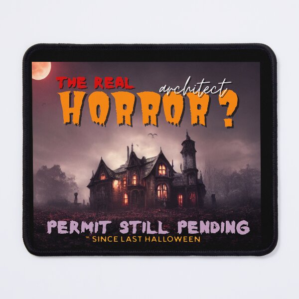 Item preview, Halloween for Architect, real horror shirt designed and sold by BlueprintBold.