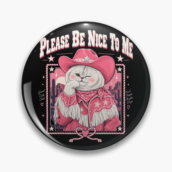 Item preview, Please Be Nice to Me, Funny Cat Dark Denim Style, Cute Moody Cat Graphic, Vintage Casual Cat Lover Gift designed and sold by Quiajia.