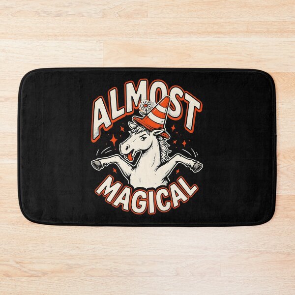 Item preview, Almost Magical Funny Horse Unicorn Humor Traffic Cone designed and sold by Redgiant87x.
