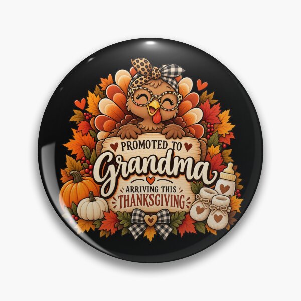 Item preview, Promoted To Grandma Thanksgiving Announcement Gift Fall Style designed and sold by Corvoria.