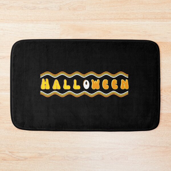Item preview, Retro Groovy Halloween Typography | 70s Candy Corn Aesthetic designed and sold by SunandShade.