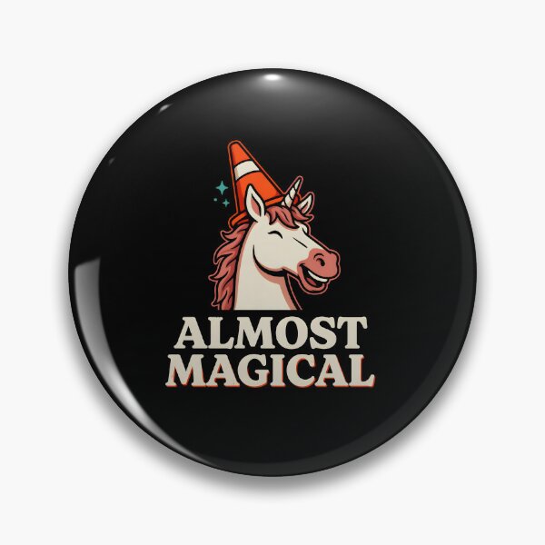Item preview, Almost Magical Funny Horse with Traffic Cone Hat designed and sold by Redgiant87x.