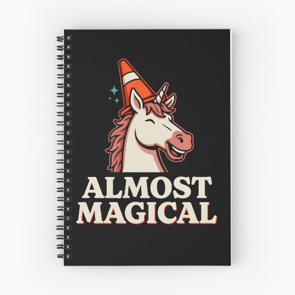Item preview, Almost Magical Funny Horse with Traffic Cone Hat designed and sold by Redgiant87x.