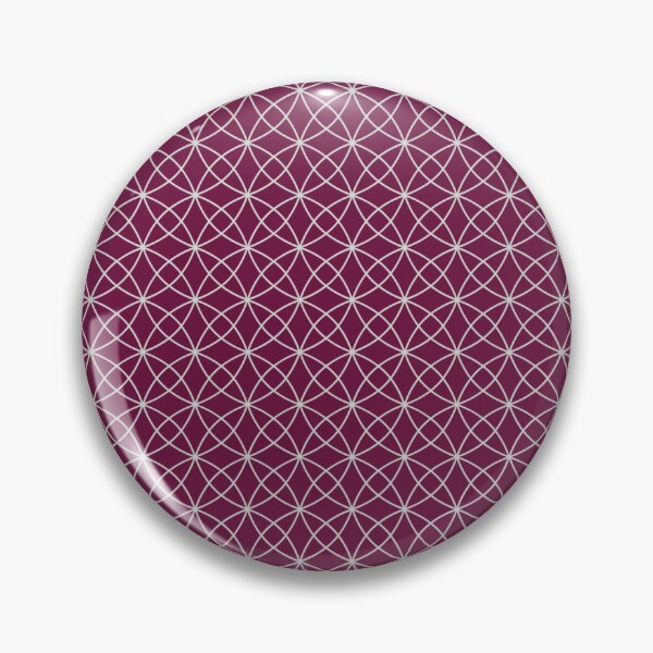 Item preview, Interlocking Curves on Dark Mulberry designed and sold by KSimpson838.
