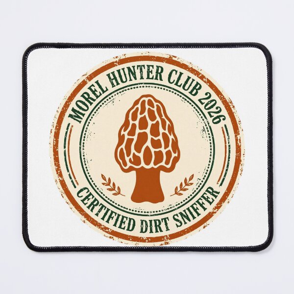 Item preview, Morel Hunter Club 2026 – Certified Dirt Sniffer Tee designed and sold by itsBeaz.