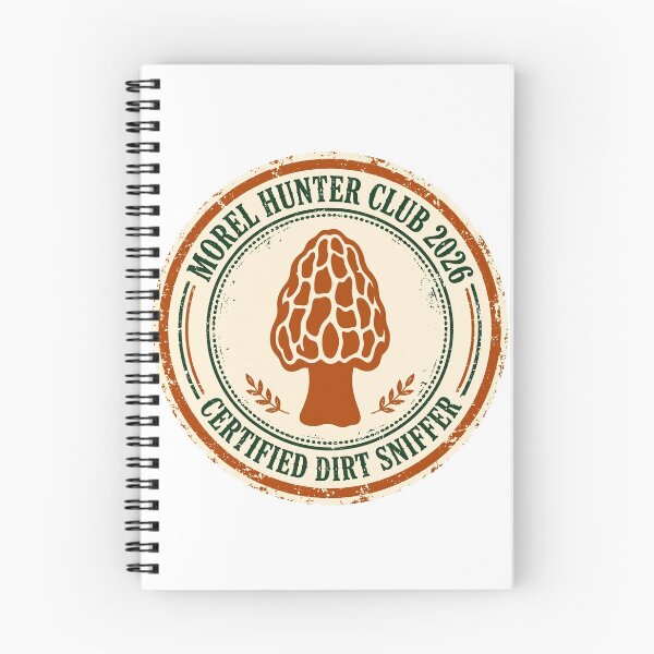 Item preview, Morel Hunter Club 2026 – Certified Dirt Sniffer Tee designed and sold by itsBeaz.