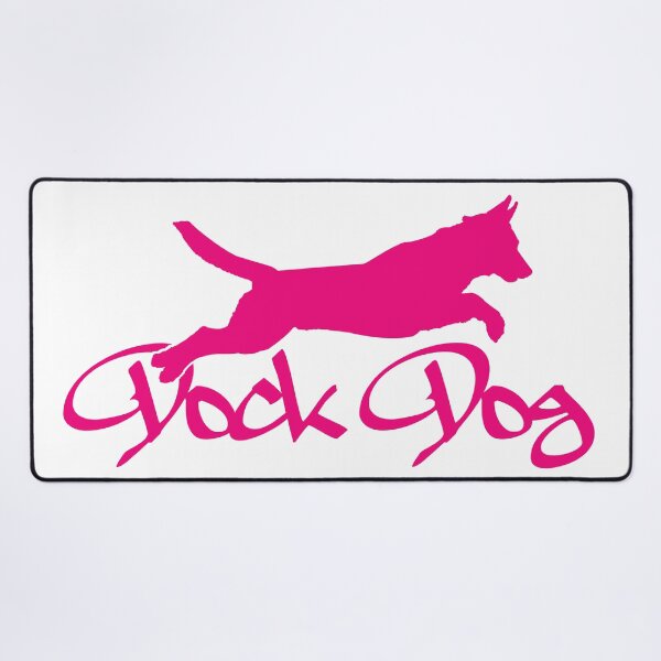 Item preview, Dock Dog Malinois Hot Pink Silhouette designed and sold by KodiakGoods.