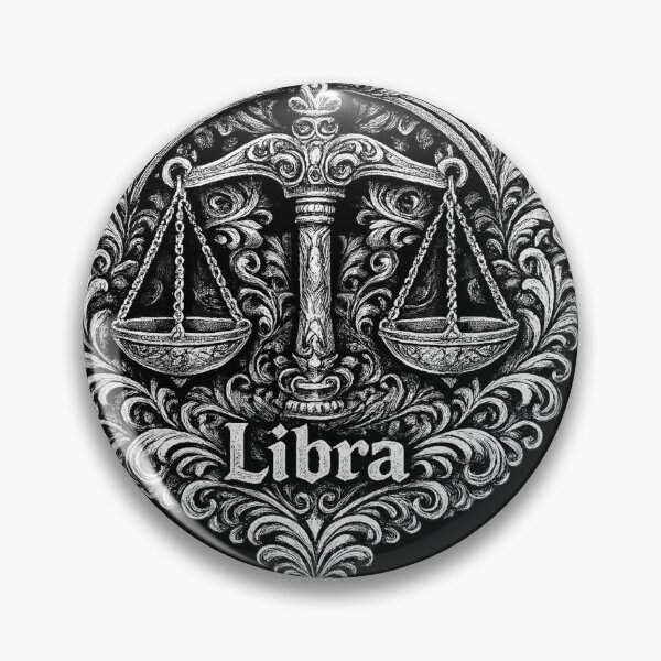 Item preview, Vintage Tattoo Libra Zodiac Sign designed and sold by Angelle55.