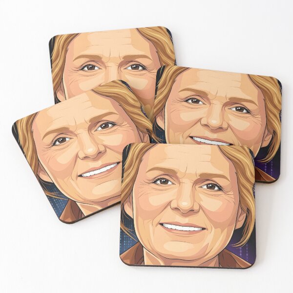 Item preview, Gloria Steinem Vector Art designed and sold by titanputra.