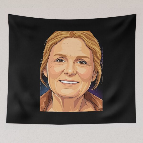 Item preview, Gloria Steinem Vector Art designed and sold by titanputra.